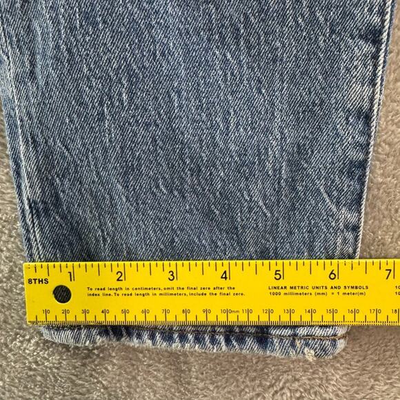 Madewell Jeans 27T Blue Medium Wash The Perfect Vintage Jean High Rise Straight - Picture 10 of 16